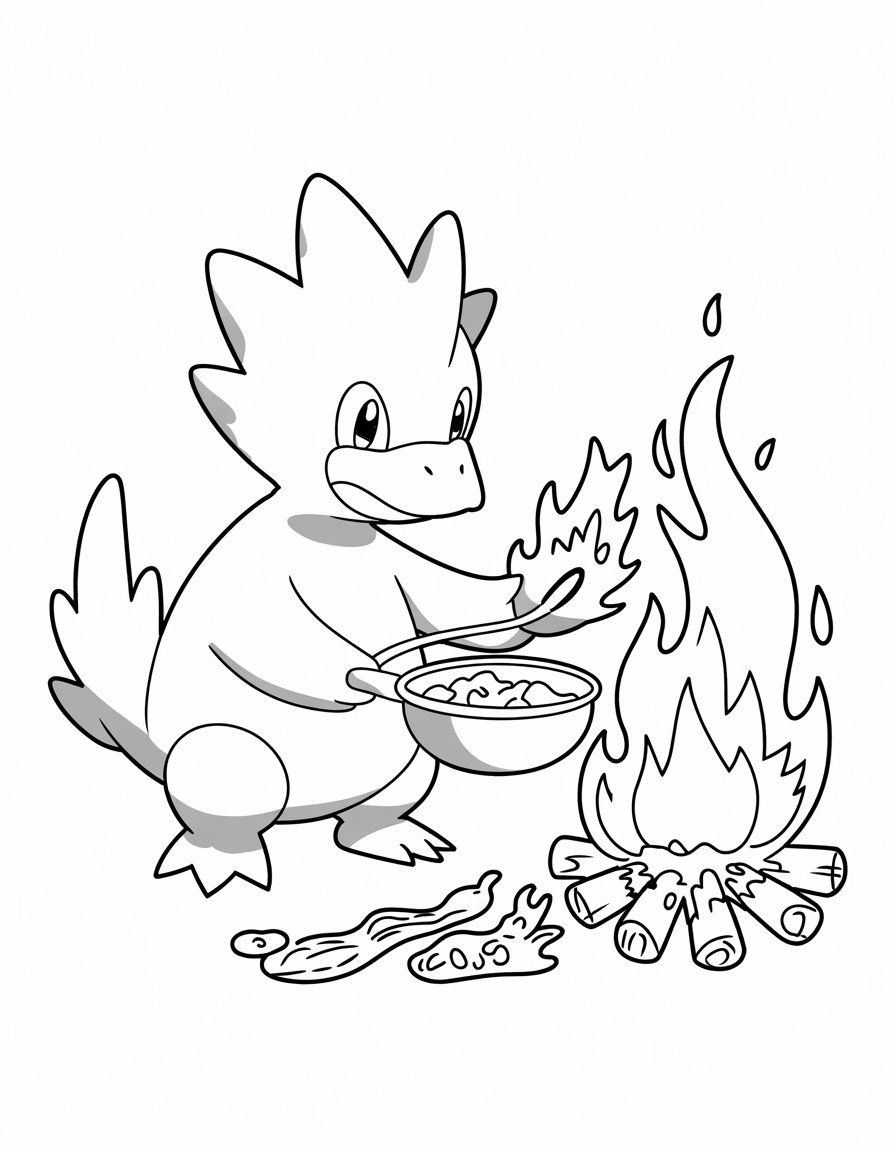 Cooking Magmar